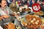 ببینید| غذای خیابانی در پاکستان؛ طبخ کله پاچه توسط یک آشپز ماهر در کراچی