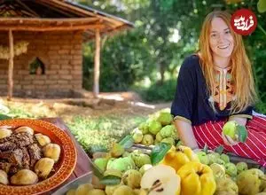 ببینید| غذای روستایی در مراکش؛ برداشت به از باغ و تهیه یک خوراک با آن در روستا