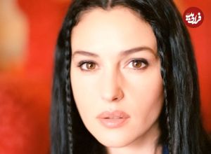 عکس؛ سفر در زمان؛ «مونیکا بلوچی در 33 سالگی و در کنار نامزدش»؛ سال 1376