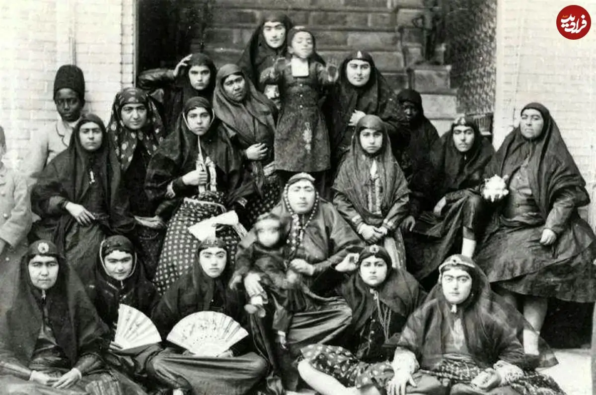 عکس| سفر در زمان؛ «گلین خانم» اولین همسر عقدی ناصرالدین‌شاه در جوانی