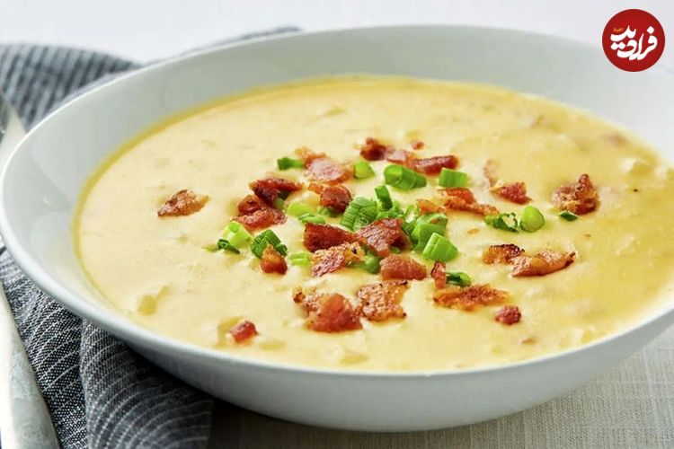 طرز تهیه سوپ سیب زمینی؛ سوپ غلیظ و خوشمزه