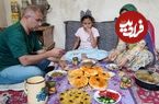 ببینید| غذای روستایی در ایران؛ پخت نان سنتی و عدسی برای صبحانه