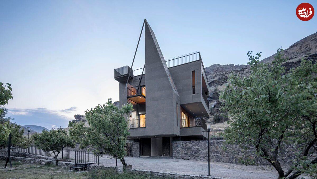 تصاویر؛ «ویلای خاکستری» در قلب ماکو؛ معماری زیبای تنها در کوهستان