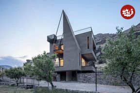 تصاویر؛ «ویلای خاکستری» در قلب ماکو؛ معماری زیبای تنها در کوهستان