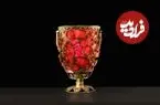 عکس؛ جام ۱۶۰۰ ساله رومی که با شرایط محیطی تغییر رنگ می‌دهد