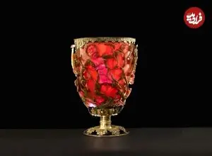 عکس؛ جام ۱۶۰۰ ساله رومی که با شرایط محیطی تغییر رنگ می‌دهد