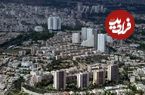 عکس؛ سفر در زمان؛ وقتی محله اعیان نشین، فقط یک بیابان بود