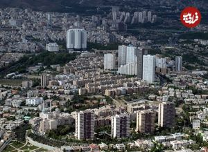 عکس؛ سفر در زمان؛ وقتی محله اعیان نشین، فقط یک بیابان بود