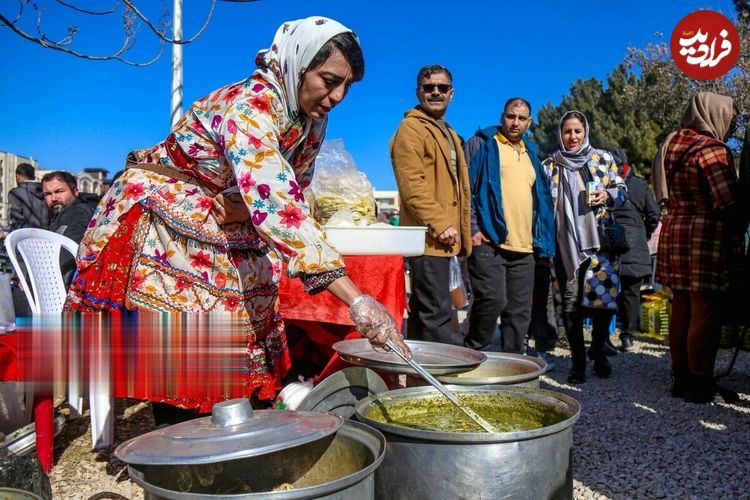 (تصاویر) جشنواره غذاهای سنتی و محلی «قابلی و قورتو» در خراسان شمالی