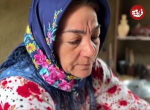 ببینید؛ غذای روستایی در ایران؛ تهیه کره محلی و املت توسط یک بانوی روستایی 