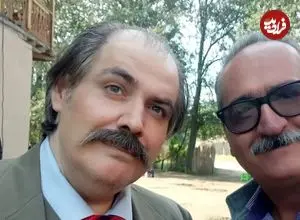 عکس| سفر زمان؛ «خسروخان» (سریال سوجان) در کنار «علی شادمان و مهراوه شریفی‌نیا»