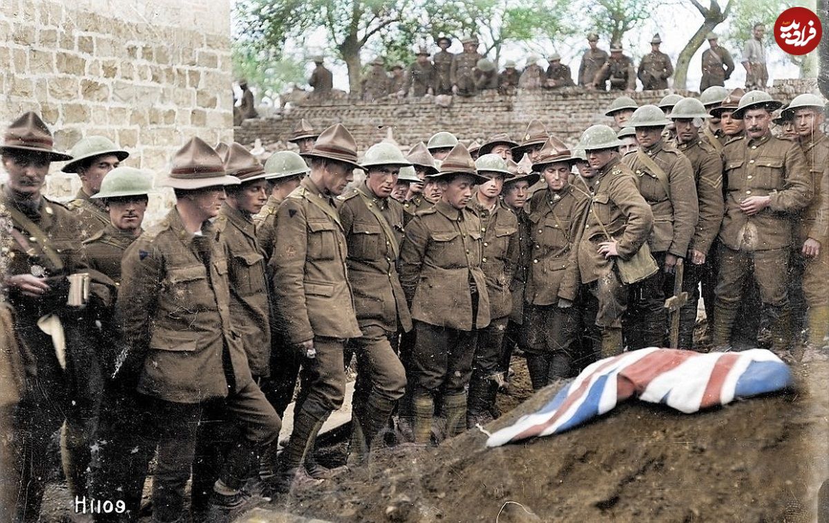 (عکس) جنگ جهانی اول؛ ۸ سربازِ اسیر از ۸ کشور مختلف
