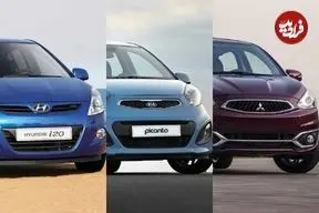 تصاویر| هاچ‌بک‌های خارجی دست دوم با قیمت پژو ۲۰۷