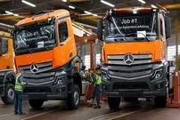 ببینید| نگاهی به فرآیند تولید کامیون های مرسدس بنز eEconic و eActros