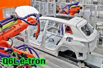 ببینید؛ نگاهی به مراحل تولید خودروی برقی آئودی Q6L e-tron در کارخانه ای در چین