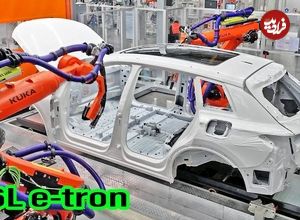 ببینید؛ نگاهی به مراحل تولید خودروی برقی آئودی Q6L e-tron در کارخانه ای در چین