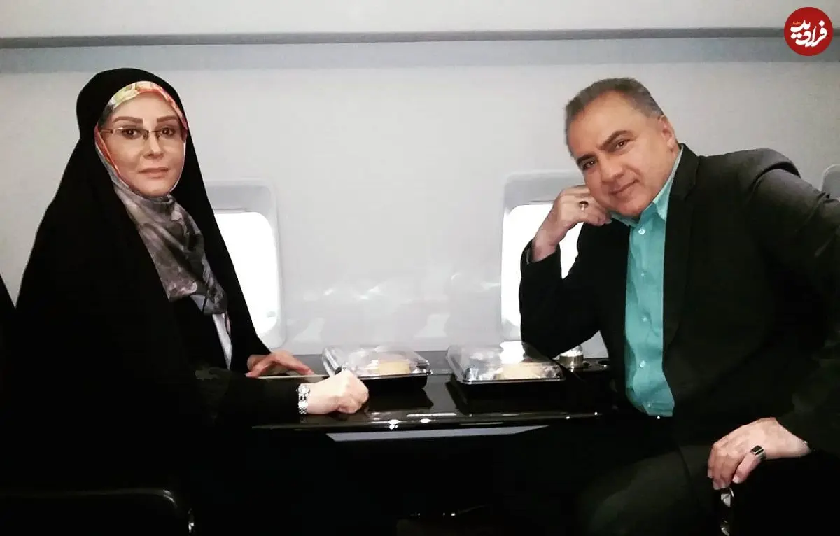 عکس| سفر در زمان؛ «زهرا مادر مرضیه» سریال بچه مهندس در جشن تولد نسرین مقانلو؛ سال 98