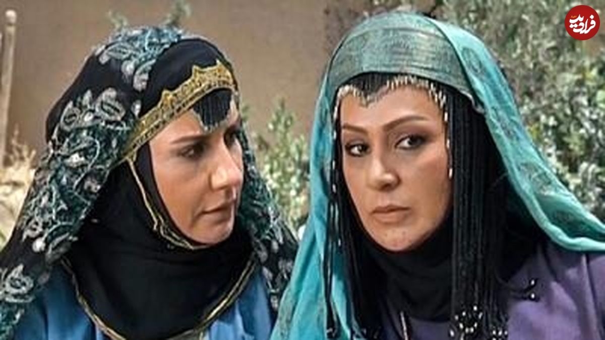عکس؛ سفر زمان؛ «عمره و ناریه، همسران مختار» (مختارنامه) در کنار «جمشید مشایخی»