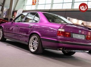 (تصاویر) ب‌ ام‌ و M5 (E34) با یک رنگ بسیار متفاوت