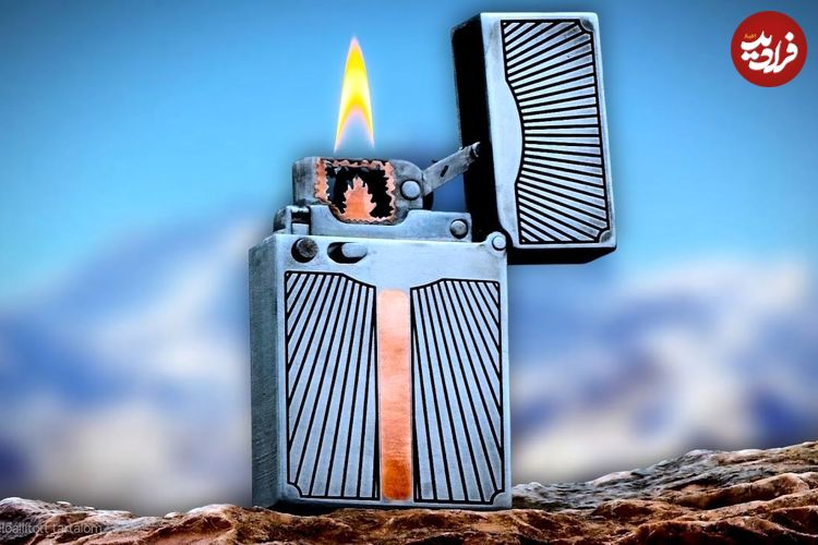 ببینید| مراحل تماشایی ساخت یک فندک لوکس 1000 دلاری به روش استاد مجارستانی