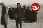 عکس| سفر زمان، اصفهانی‌ها در حال تماشای هواپیمای آلمانی؛ 100 سال قبل