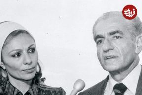 عکس؛ سفر در زمان؛ خوش گذرانی «محمدرضا پهلوی و همسر سوم اش در روسیه؛ سال 1344