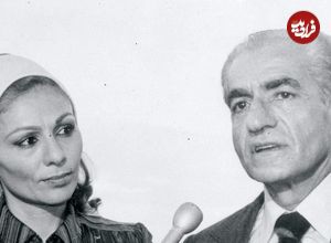 عکس؛ سفر در زمان؛ خوش گذرانی «محمدرضا پهلوی و همسر سوم اش در روسیه؛ سال 1344