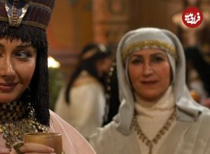 عکس| سفر زمان؛ چهرۀ «کاریماما، دایۀ زلیخا» در مراسم تقدیر از سریال «یوسف پیامبر»؛ سال 87