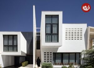 تصاویر؛ خانه پدر و دختر؛ معماری زیبای این سازه مشهدی با آینده نگری برای فرزند