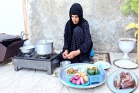 ببینید؛ غذای روستایی در ایلام؛ پخت آبگوشت سنتی با گوشت بره