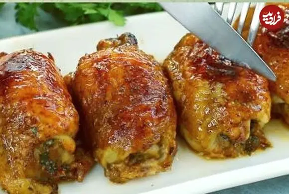 ببینید| طرز تهیه یک غذای جدید با 8 عدد ته ران مرغ و 250 گرم قارچ