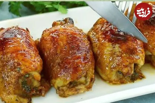 ببینید| طرز تهیه یک غذای جدید با 8 عدد ته ران مرغ و 250 گرم قارچ