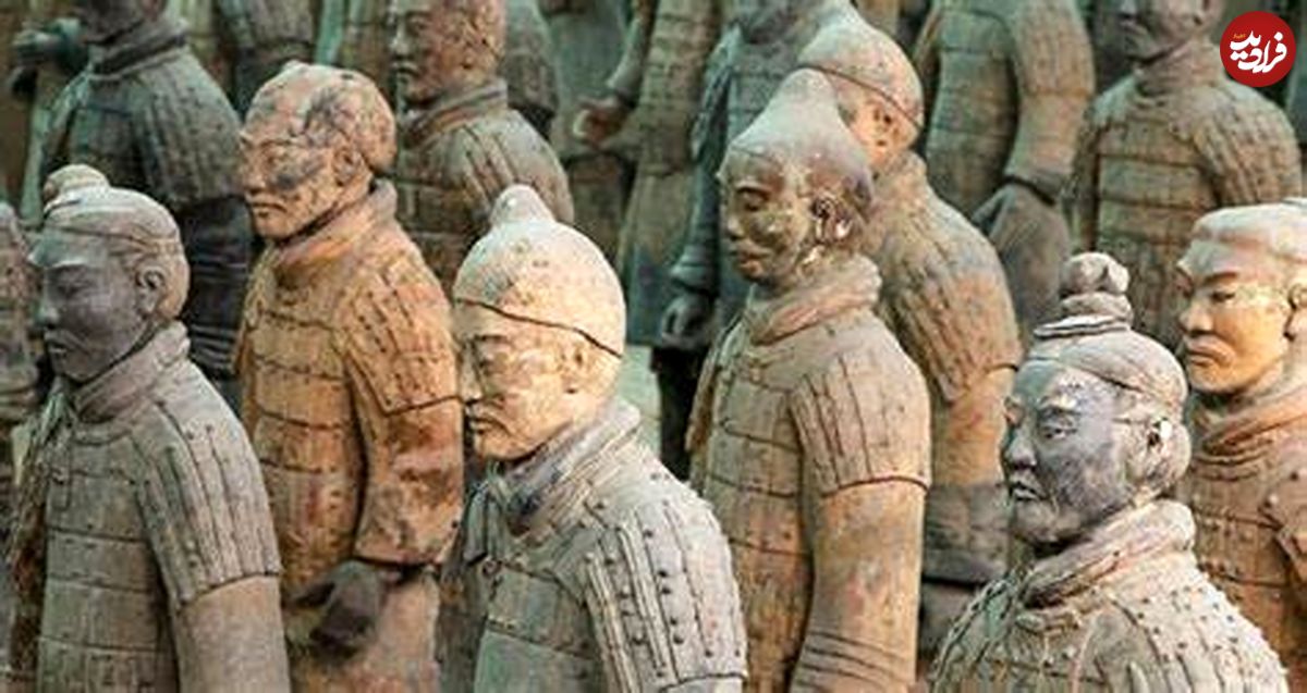 (عکس) کشف یک گنجینه باستانی در وسط لشکر سفالین چین