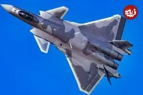 عکس| جنگنده پنهانکار J-20 چین با موتور بومی WS-15 به توانایی شکارچیان آمریکایی دست یافت!