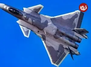 عکس| جنگنده پنهانکار J-20 چین با موتور بومی WS-15 به توانایی شکارچیان آمریکایی دست یافت!