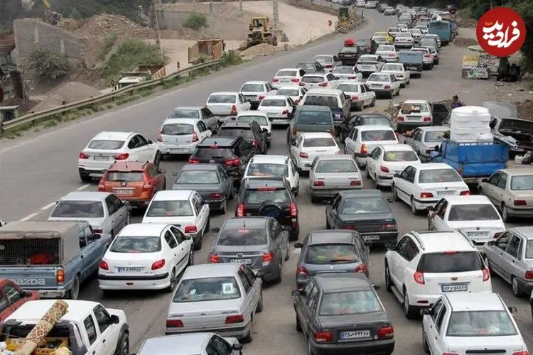 جاده چالوس دو طرفه شد