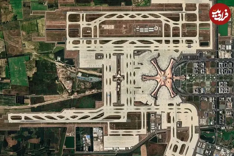 تصاویر؛ شاهکار معماری در چین؛ فرودگاه بین‌المللی داکسینگ پکن از زاها حدید