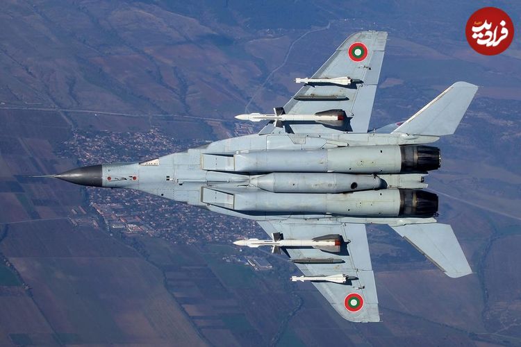 ببینید؛  تصاویر پرواز میگ ۲۹ بر فراز تهران