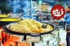 ببینید| غذای خیابانی در ازبکستان؛ پخت 600 کیلو سمرقند پلو برای مراسم عروسی در تاشکند