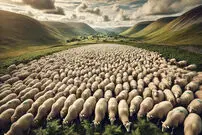 (ویدئو) چگونه دامداران آمریکایی 5 میلیون گوسفند را پرورش می دهند؟ 