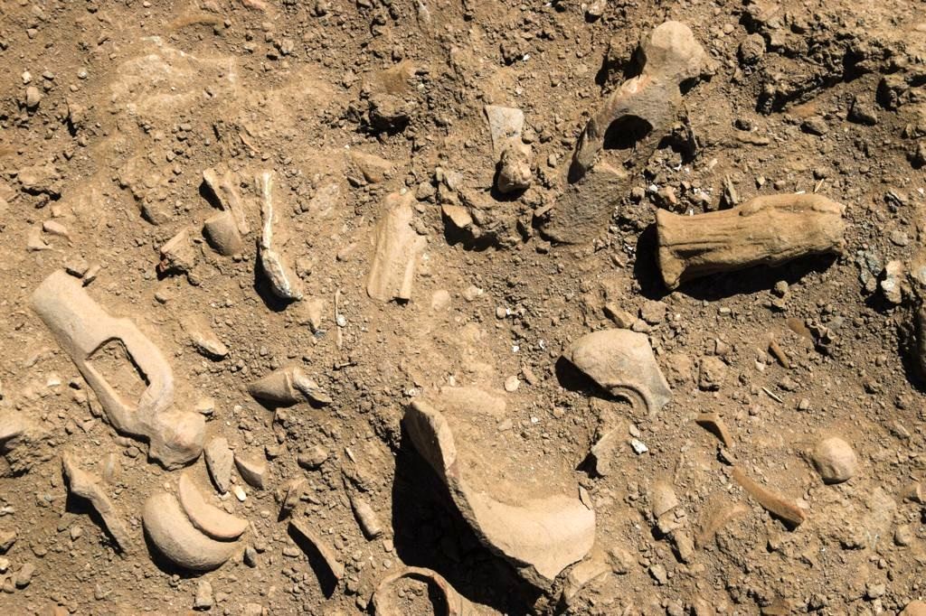 کشف ۲ هزار مجسمۀ باستانی در ویرانه‌های یک معبد