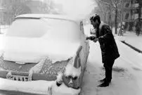 عکس| سفر در زمان؛ در رشت ۷۰ سانتی‌متر برف بارید و... 