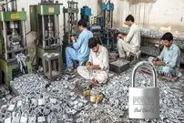 ببینید| فرآیند تولید انبوه قفل در کارگاهی در پاکستان