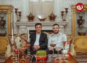 عکس| سفر به گذشته؛ «هوتن، پسر امیر قلعه نویی» در حال تفریح در دبی؛ سال 1403