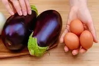 (ویدئو) طبخ دو غذای خوشمزه با تخم مرغ و بادمجان به سبک آشپز مشهور ایتالیایی