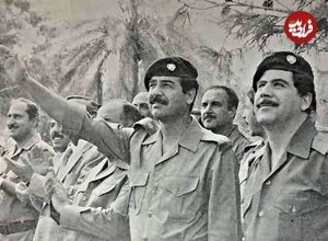 عکس| سفر در زمان؛ «صدام حسین» در حال کوهنوردی در کوه های عراق؛ دهه 70