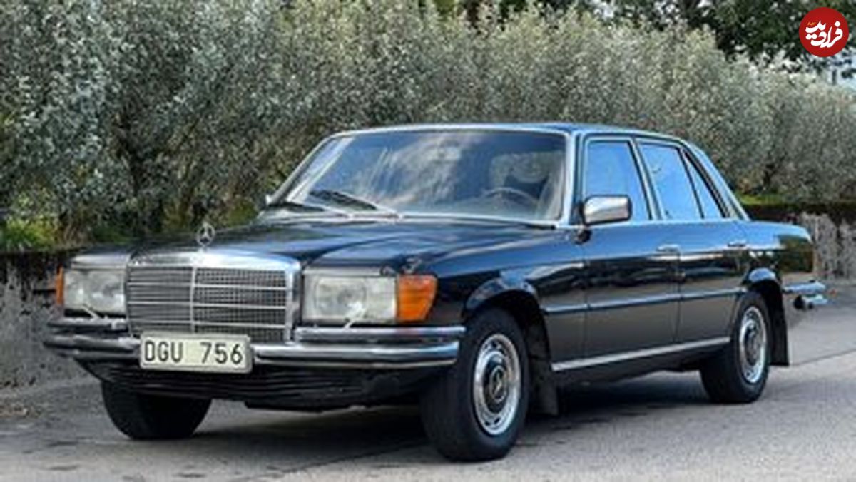 ( عکس) خودروی خاص که پادشاه سوئد سوار می‌شد