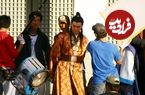 عکس| سفر به تاریخ؛ مرتب کردن موهای «اوته» و خندۀ «سوسانو» در پشت‌صحنه سریال «جومونگ»