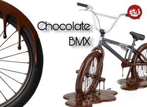 ببینید| فرآیند ساخت یک دوچرخه خارق العاده در اندازه واقعی با شکلات