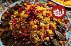 این پلوی مرغ را حتما در فصل انار بپزید